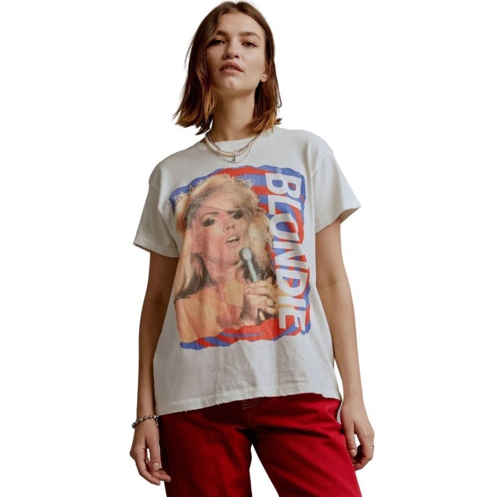 Daydreamer Blondie Spiral Heart of Glass Tour Tee ( S )